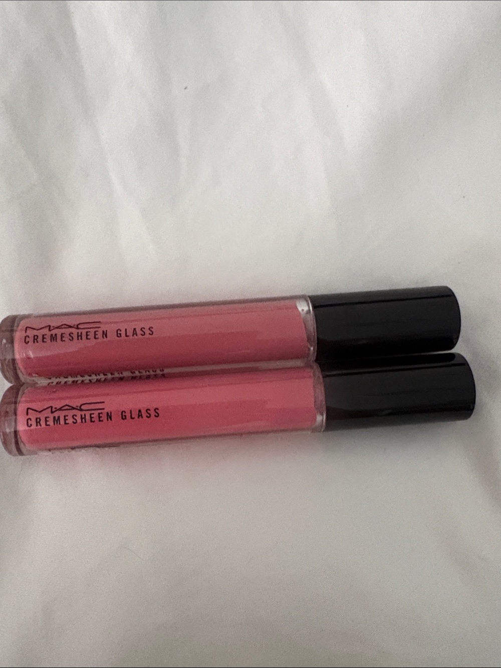 MAC Cosmetics Cremesheen Glass Lip Gloss Duo — Dusty Rose / Bubblegum Pink
